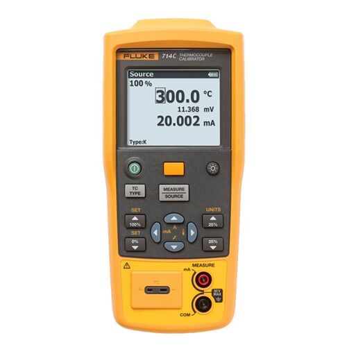 FLUKE/福禄克714C热电偶温度校准仪校准器 F714C温度信号发生器