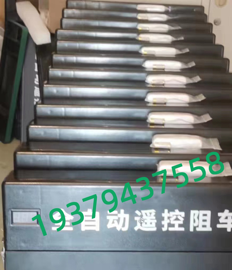 全自动阻车器隔离桩便携式路障手动可伸缩铝合金减速带挡车器地档