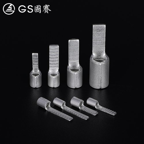 国赛正品DBN1.25-18片形端子紫铜针形插片冷压接线线耳环保1000只
