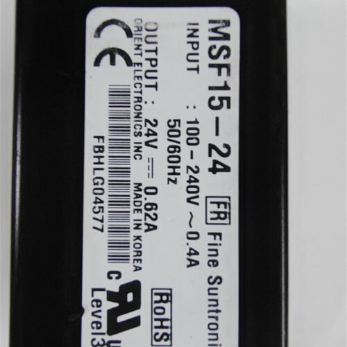 MSF15-24 MSF1524 MSF15韩国Fine Suntronix华仁电源24V 0.62A15W