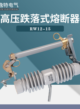 RW12-15/100-200A高压跌落式熔断器保险丝10KV户外锥令克柱上开关