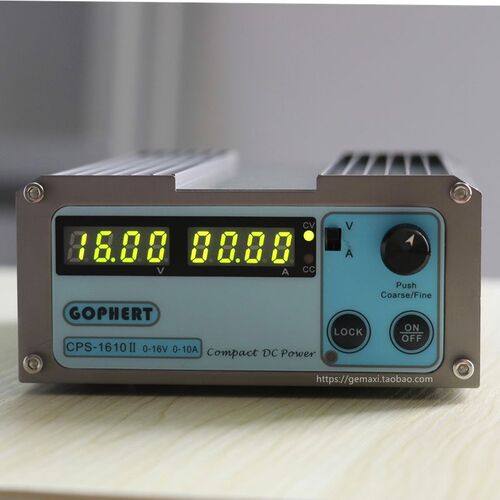 GOPHERT直流稳压电源CPS-1610II 0-16V0-10A可调DC电源15V10A电源