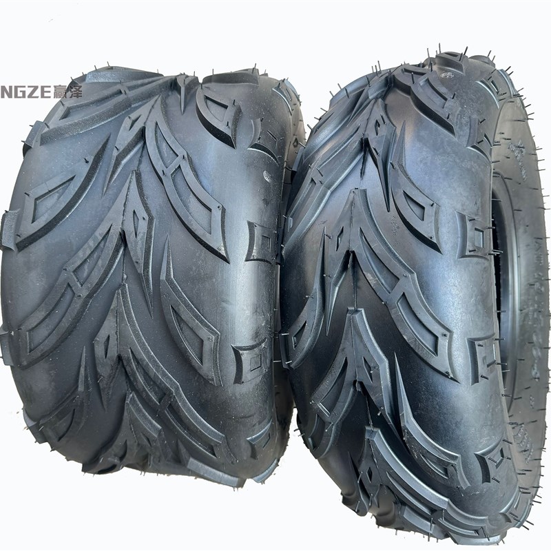 四轮越野摩托车沙滩车卡丁车19X7-8 18X9.50-8寸真空轮胎火焰花