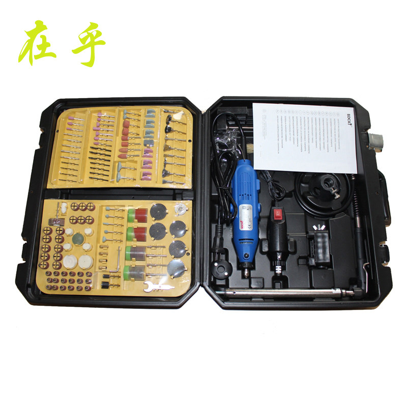双电磨套装 模型打磨抛光电动工具 DIY木雕玉雕切割 雕刻机