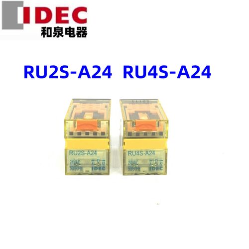 IDEC和泉正品RU4S-A24 RU2S-A24继电器AC24V交流继电器