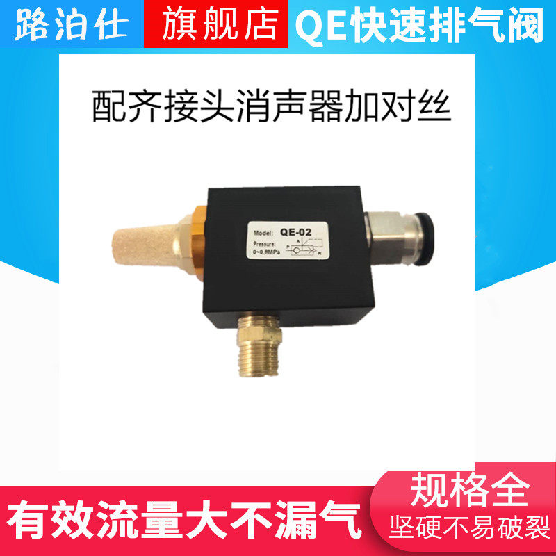 快排阀气动快速排气阀QE-01 QE-02/QE-03QE-04气缸放气急排阀快排