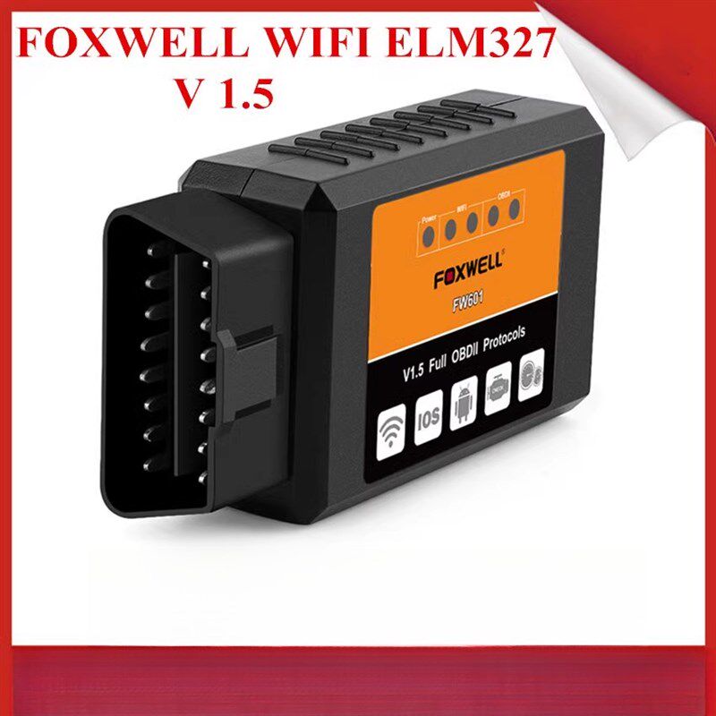 FOXWELL OBD2 WIFI ELM327 V 1.5 Auto Scanner for IOS Android