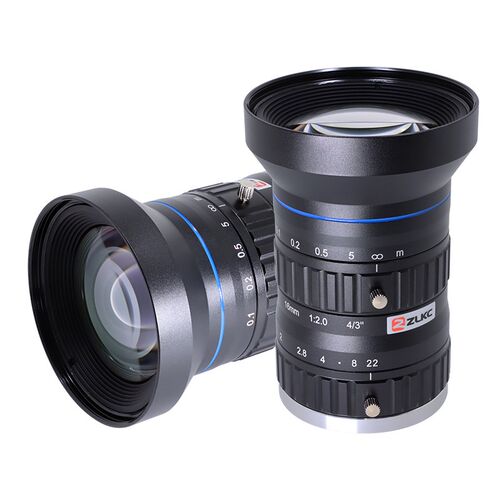 大靶面工业镜头16mm 4/3英寸工业相机1200万像素镜头C口检测镜头