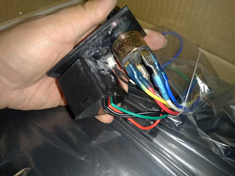 改装款848L蒸发器温空开关三档风量开关24V线速汽车空调蒸发器12V