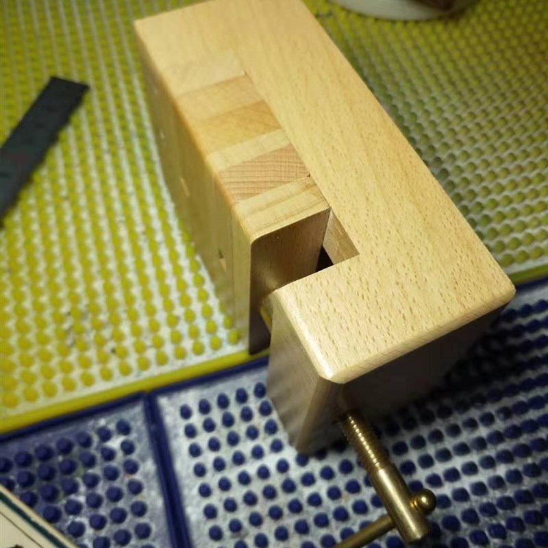 执刀人篆刻工具刻整体印床铜螺丝永久使用刻刀印泥