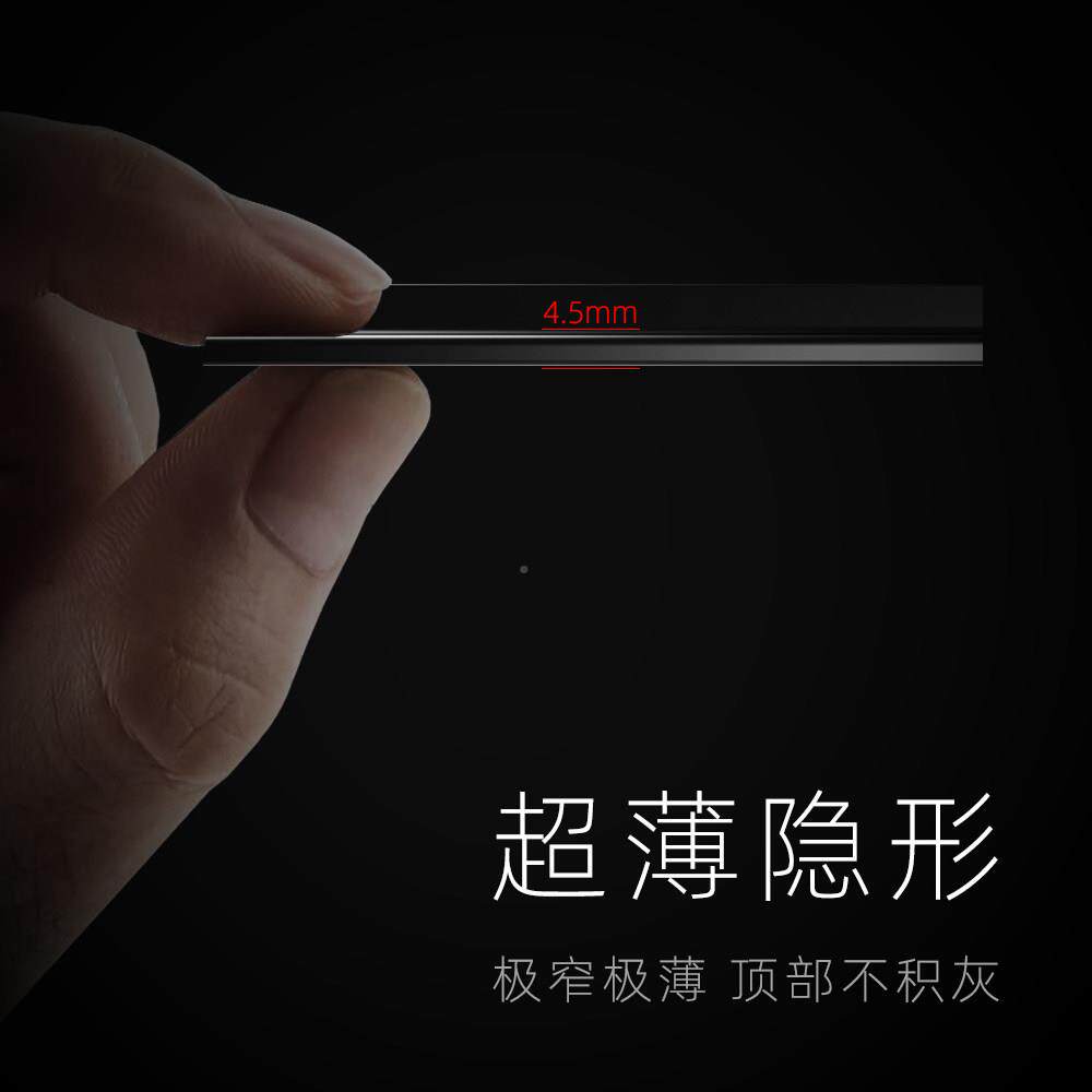美m卡通铝合金踢脚板极属简极窄金不锈钢扣3CM-5CM35c平接超薄圆