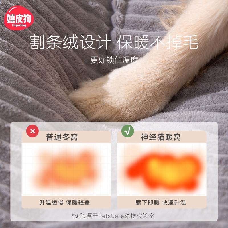狗窝四季通用可拆洗狗狗床冬季保暖大型犬冬天睡垫宠物沙发狗垫子