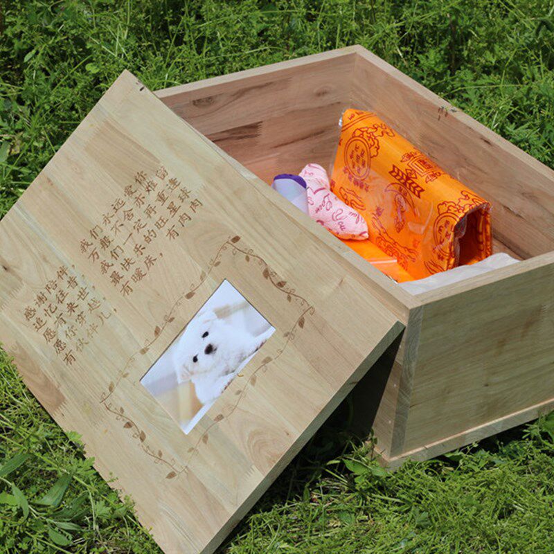 宠物棺材宠物安乐窝猫咪棺材狗狗棺材爱宠土葬木箱猫狗去世小棺材