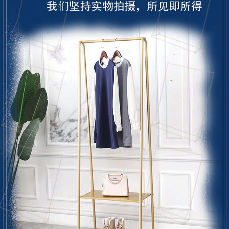 服装店展示架落地式包包架正挂架正面挂衣架服装中岛陈列架货架
