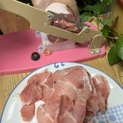 切阿胶糕羊肉卷切片机家用年糕刀阿胶糕刀饼干果蔬切片刀阿胶糕刀