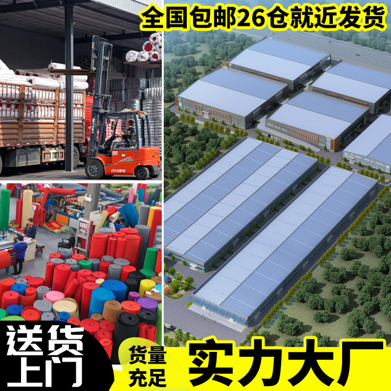 贞爱浅蓝色地毯商用展会婚庆生日舞台克莱因蓝宝蓝天蓝色舞台地毯