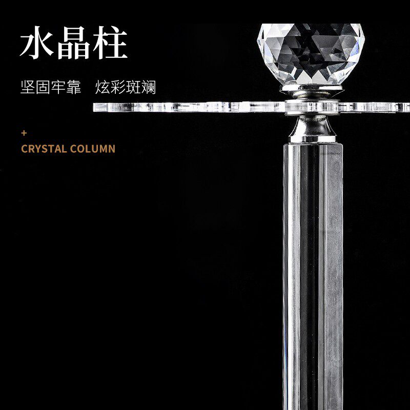 高档水晶玻璃旋转倒挂红酒杯架家用红葡萄高脚杯收纳架醒酒器套装