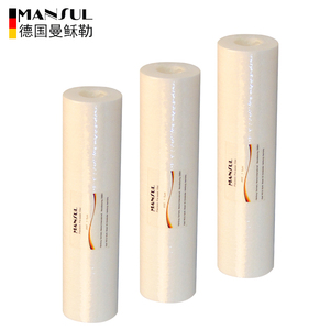 曼稣勒(Mansul)净水器通用滤芯 10寸PP棉滤芯 家用过滤棉三只装