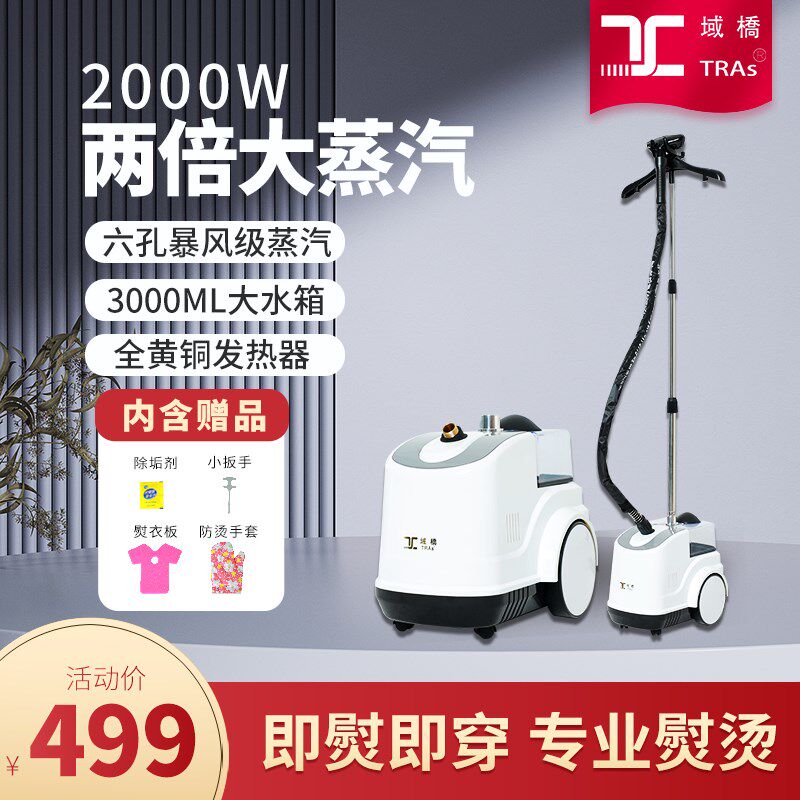 域桥挂烫机家用商用服装店手持大蒸汽熨烫机烫衣服立式熨斗大功率