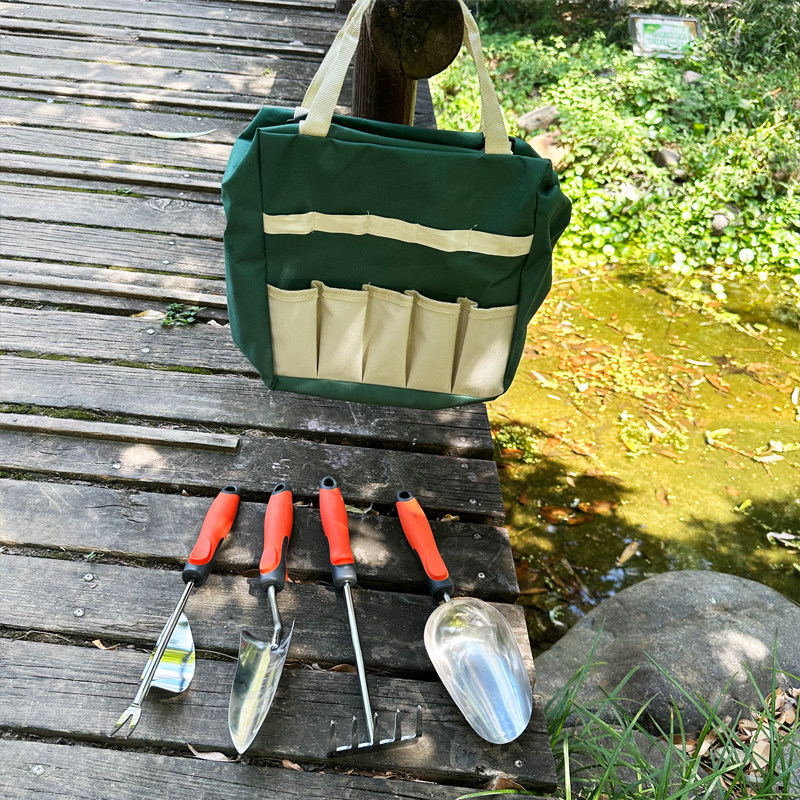 种花工具家用小铲子种菜锄头铁铲花铲凳子锯剪松挖土园艺赶海套装