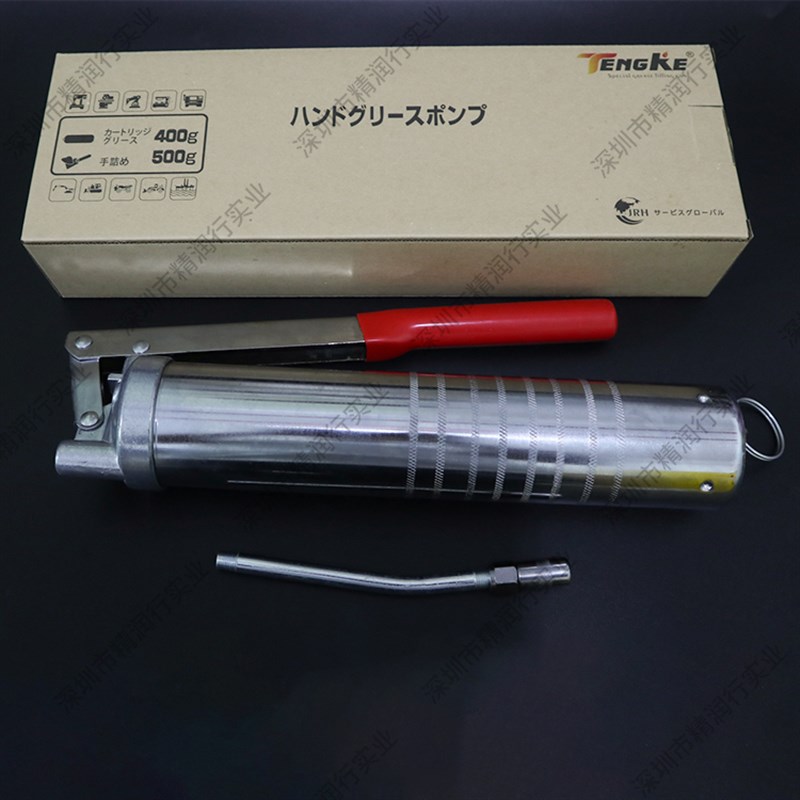 Tengke日式毛毛虫弹簧400g专用贴片机注塑机丝杆润滑油加注黄油枪