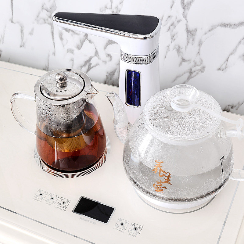 笛浪欧式茶吧机家用全自动茶水柜智能饮水机一体式办公室高端边柜