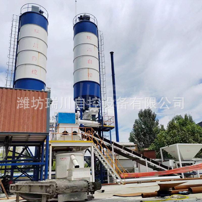 渣工业2023414废搅拌站脱硫石膏砼搅拌站炉商混站电制石渣预渣场