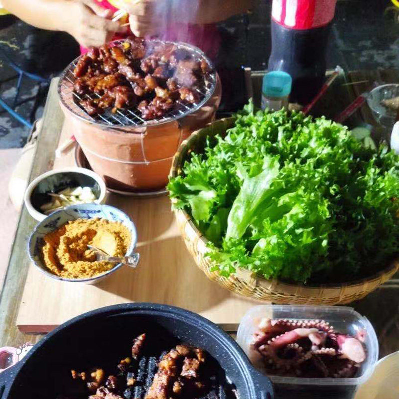 炭炉木炭火锅老式陶土红泥炉烧烤取暖港式打边炉小烧火炉碳烤炉砂