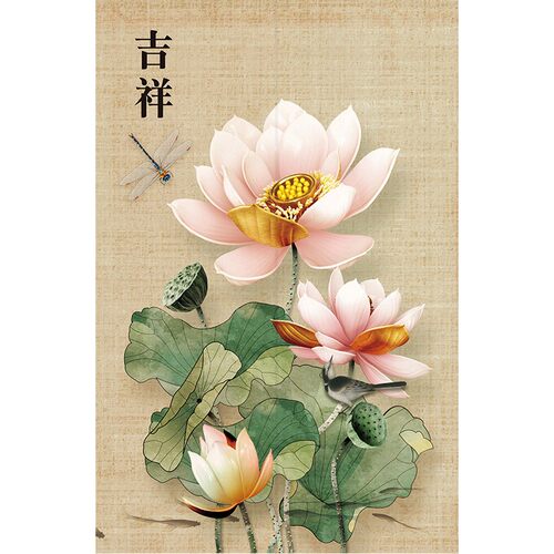 中式布艺门帘卧室隔断帘家用厨房洗手玄关装饰遮挡半截帘子免打孔