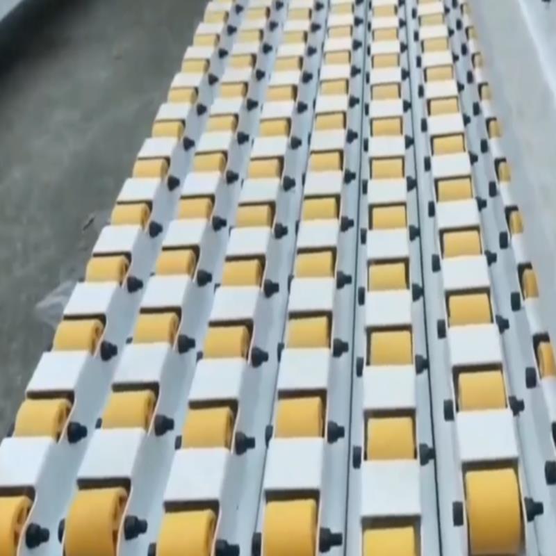 封边机流利条厂家塑料滑轮输送琉璃条辅助封边机封大板滑轮轨道条
