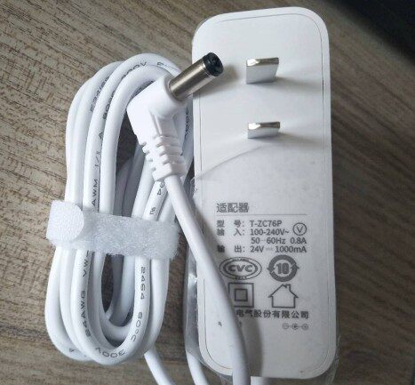 莱克电风扇F301F302F401F501WF41F701充电器24V适配器电源线配件