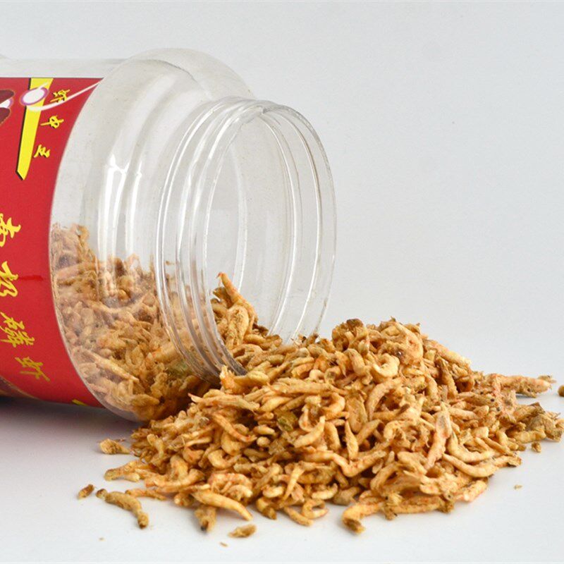 虾中王南极磷虾 虾干大干虾龙鱼鹦鹉饲料鱼食鱼粮3.5L