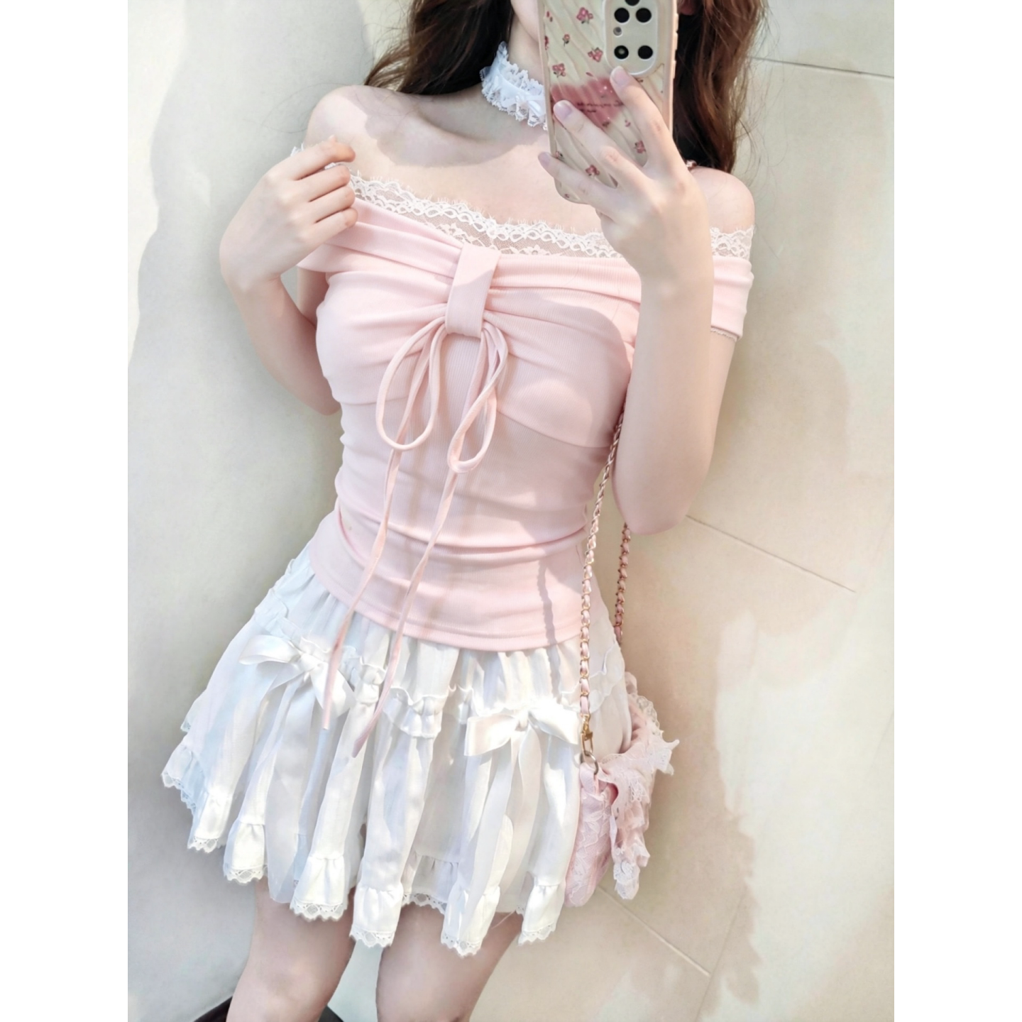 法式t恤女修身新款打底衫短袖图片