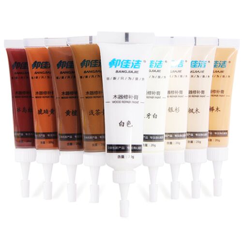 邦佳洁木门补漆修补膏家具补漆笔木地板补色膏木器修补漆油漆笔