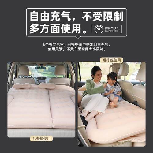 26款智己ls6专用车载充气床垫气垫床后排后备箱睡觉神器睡垫汽车
