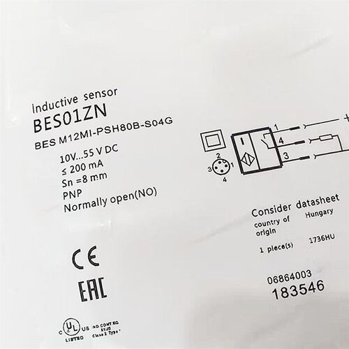 巴鲁夫型电感式标准传感器BES02WM/060/1ZN/068/062