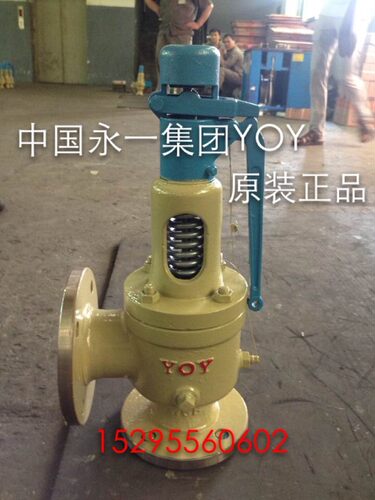 中国永一集团A48Y-16C/25C/40C/64C铸钢法兰弹簧式安全阀