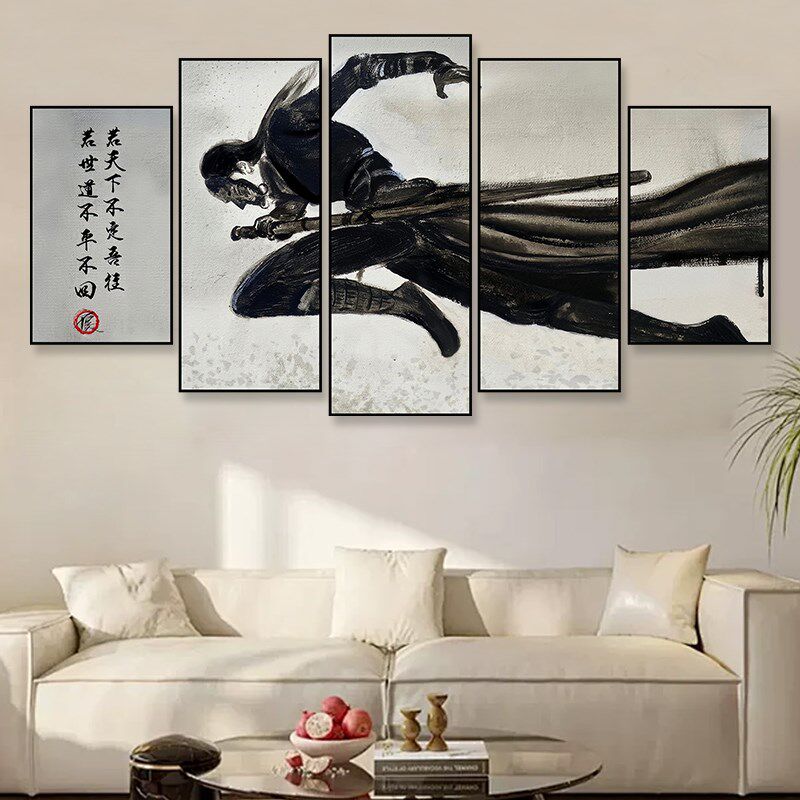 画江湖之不良人挂画李星云岐王女帝动漫装饰画宿舍海报背景墙壁画