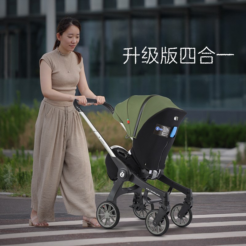 新生儿秋冬安全提篮式汽车儿童安全座椅婴幼儿多功能四合一手推车
