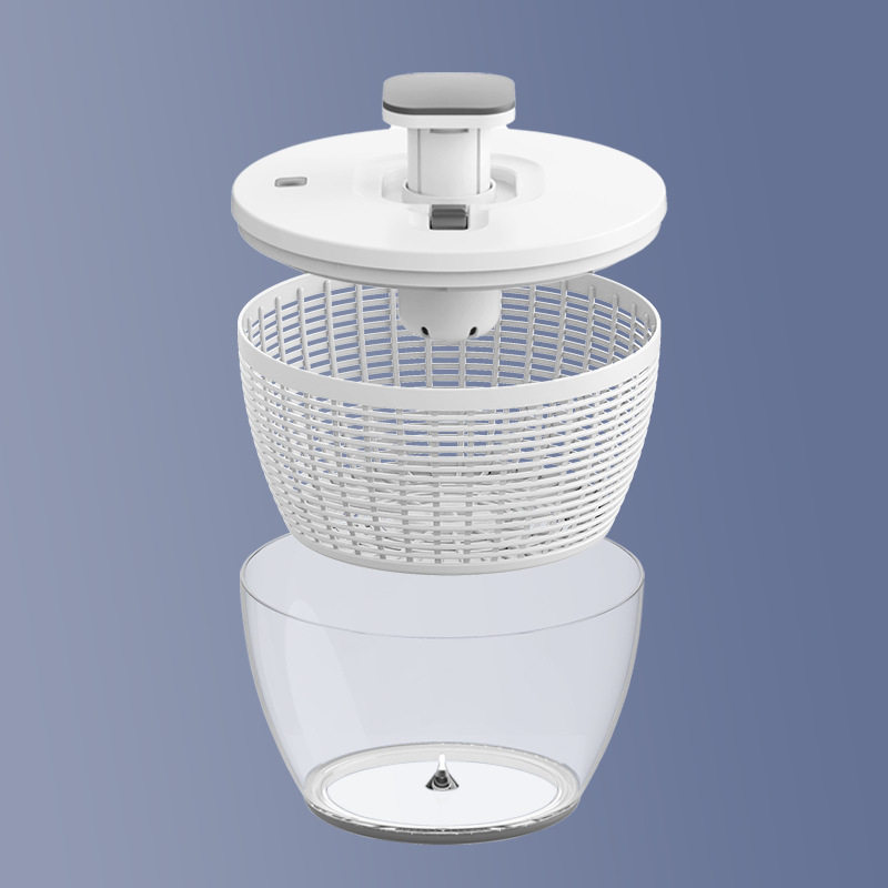 蔬菜脱水器沙拉甩干机沙律沥水神器沥水篮大容量家用洗菜非OXO