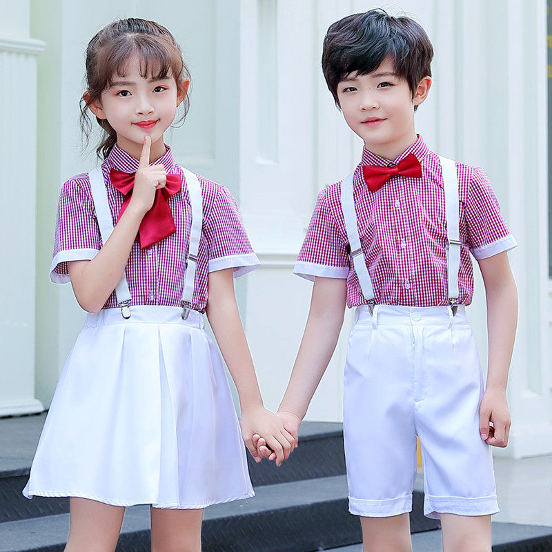 儿童演出服男女童幼儿园表演服合唱服学生舞蹈服花童礼服朗诵服装