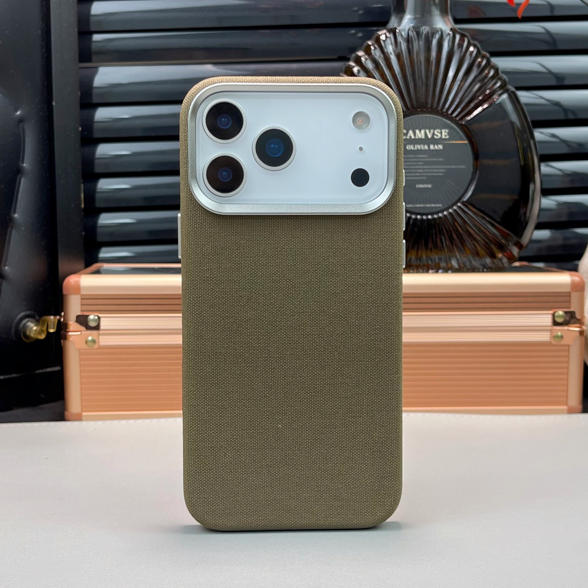 弹道尼龙全包磁吸手机壳适用iPhone17promax苹果16promax科技织物保护套15promax防摔14Promax防手汗13Promax
