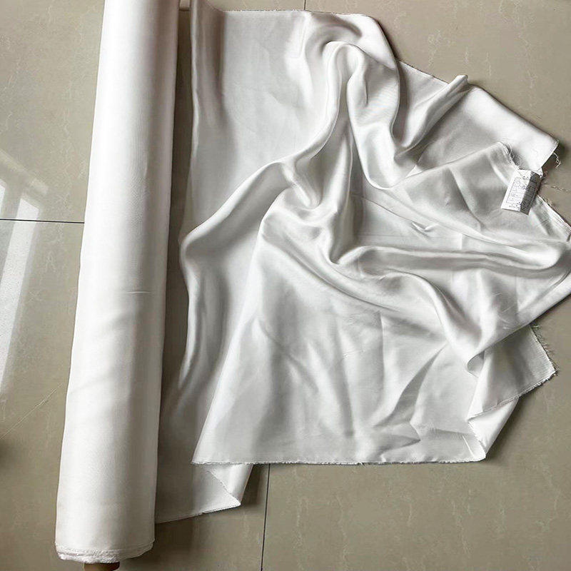100桑蚕丝斜纹绸真布料19