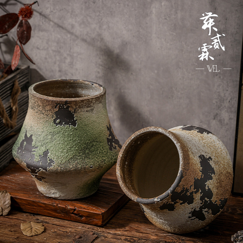 陶瓷花盆景德镇花瓶复古