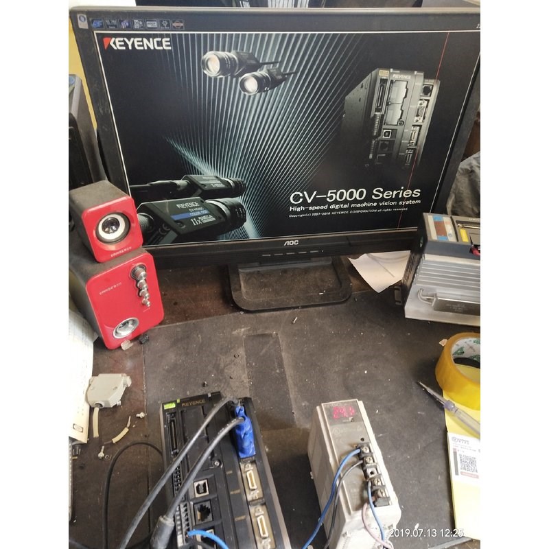 拆机基恩士视觉控制器CV-5501
