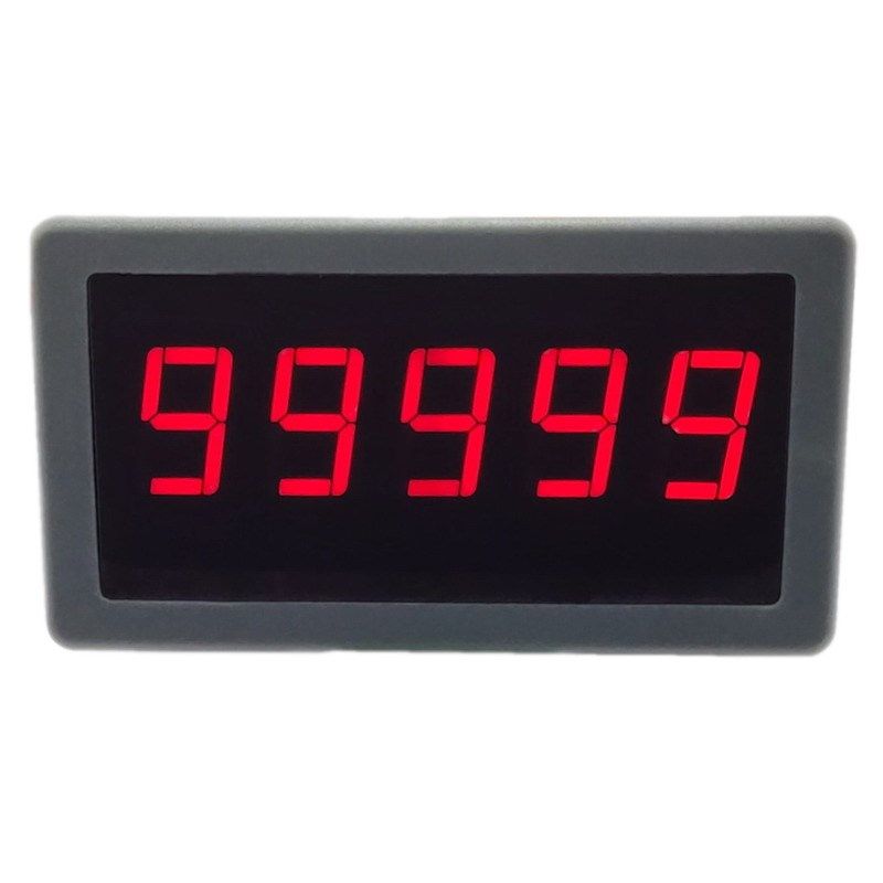 新品特价数显表转速频率计线速度数字表头YM5135FR无刷电机转速表