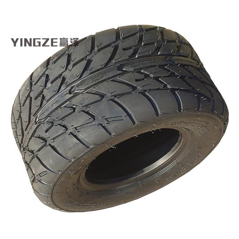 四轮卡丁车沙滩车配件7寸轮胎16X8-7 16*8-7寸公路胎轮毂真空轮胎