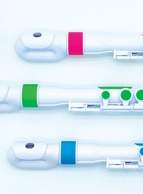 英国努沃Nuvo塑料长笛胶弯头长短竖笛乐器C调轻便防水初学儿童