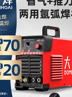 大焊WS-250氩弧焊机家用小型不锈钢焊机工业级电焊机两用220V冷焊