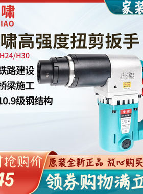 原装虎啸扭剪扳手H22/H24/H30高强度钢结构螺栓钮剪套筒M20M22M24